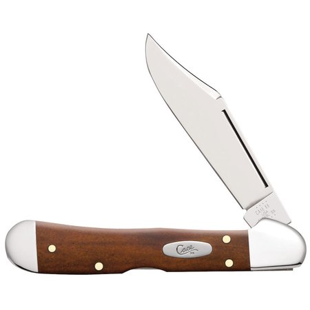 Case Cutlery Knife, Chestnut Bone Smooth Mini Copperlock 28704